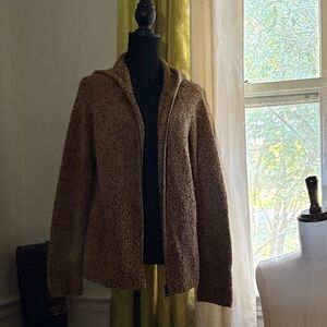 Cozy Brown Teddy Jacket for Women